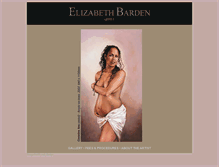 Tablet Screenshot of elizabethbarden.com